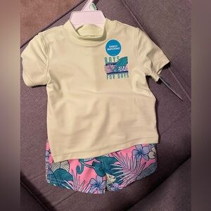 NWT Carter’s size 18M boys swim set